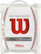 Wilson Perforated Overgrip Λευκά 12τμχ