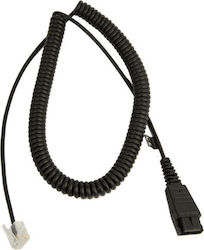 Jabra Quick Disconnect (QD) cable Link Cable QD Plug to RJ45 Plug 2m (8800-01-89)