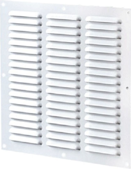 Vents Περσίδα Εξαερισμού 25x25cm Τετράγωνη με Σίτα