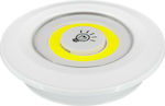 GloboStar Lampă Spot pentru Dulapuri cu Baterie, Telecomandă și Autocolant de Montare