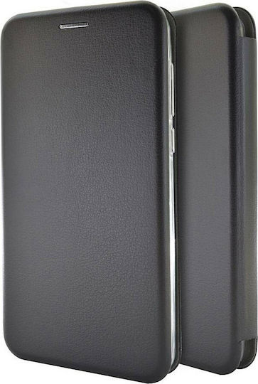 Ancus Magnetic Curve Book Piele artificială Negru (Poco F3 / Mi 11i)