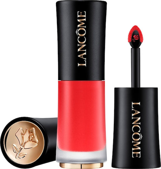 Lancome L' Absolu Rouge Drama Ink Long Lasting Lichid Ruj Catifea 553 Dragoste în flăcări 3.4gr