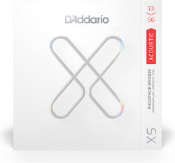 Daddario XS Acoustic Set Of Phosphor Bronze Acoustic Guitar Strings 13 - 56 Medium Daddario XS Acoustic Set Of Phosphor Bronze Acoustic Guitar Strings 13 - 56 Medium