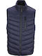 Camel Active Ärmellos Herren Jacke Puffer Blau