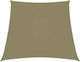 vidaXL Shade Sail Beige 3m