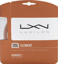 Luxilon Element Tennis-Saiten Braun 12.2m, Ø1.25mm