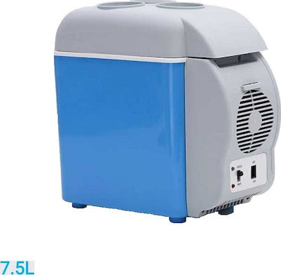 12V Blue Electric Portable Fridge 7.5lt