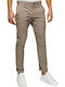 Edward Jeans Men's Trousers Chino in Regular Fit Beige