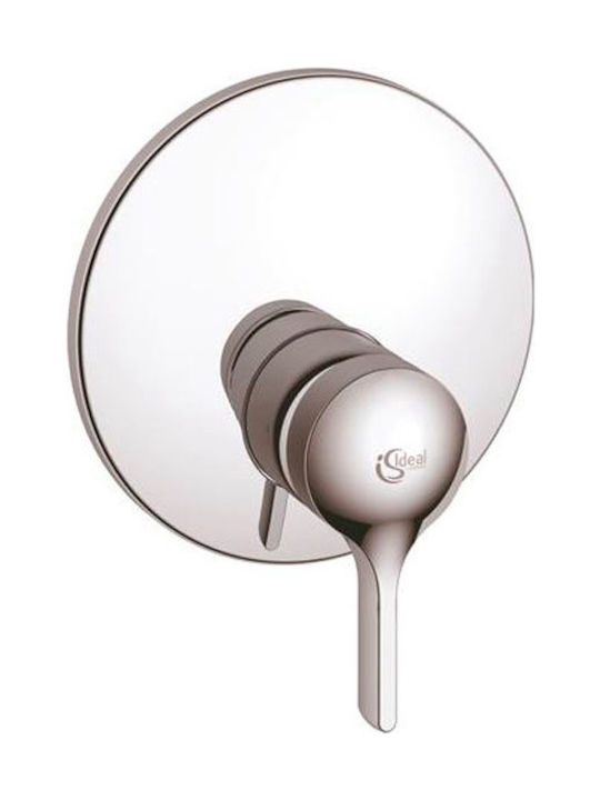 Ideal Standard Melange Built-In Mixer for Shower with 1 Exit Silver