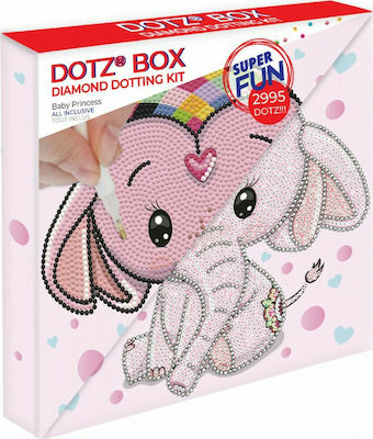 Diamond Dotz Dotz Box Diamond Painting Canvas Kit Baby Princess