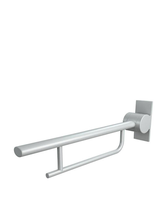 Ideal Standard Reclining Inox Bathroom Grab Bar for Persons with Disabilities 80cm White