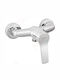 Ferro Stratos Mixing Shower Shower Faucet Silver