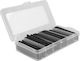 DeLock Heat-Shrink Tubing Case with Shrinkage Ratio 2:1 196τμχ Black 196pcs 20735