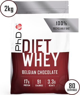 PhD Diet Whey Whey Protein with Flavor Belgian Chocolate 2kg