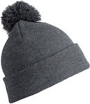 Result Knitted Beanie Cap Green