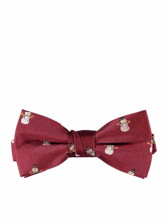 Name It Kids' Fabric Bow Tie Red