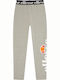 Ellesse Kinder Leggings Lang Gray Fabi