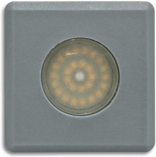 Arapidis Стенно Външно Спот Осветление LED IP65 1.9W 7x7x4εκ.