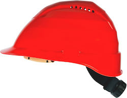 Wurth Pro Tek Basic 6-Point Κράνος Baustelle Rot