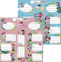 Beniamin Minnie Mouse Notebook Labels 15 Pieces Beniamin Minnie Mouse Notebook Labels 15 Pieces