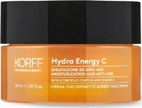 Korff Hydra Energy C Ενυδατική & Αντιγηραντική Κρέμα Προσώπου με Βιταμίνη C 50ml