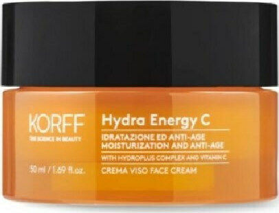 Korff Hydra Energy C Rich Κρέμα Προσώπου Ημέρας για Ενυδάτωση & Αντιγήρανση με Βιταμίνη C 50ml