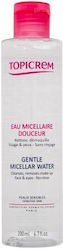Topicrem Gentle Micellar Water Мицеларна Вода Премахване на Грим 200мл