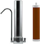 Geyser Countertop Water Filter System Aqua with Faucet with 10" Replacement Filter Geyser Aragon Bio 0.1 μm