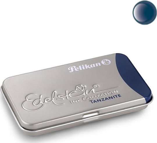 Pelikan Edelstein 6 Replacement & Pen Inks for Fountain Pen Blue