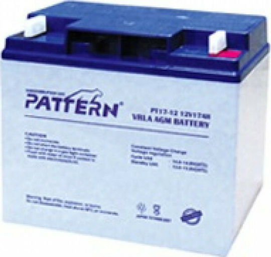 Pattern Battery Μπαταρία Φωτοβολταϊκών Κλειστού Τύπου 12V 17Ah (PT17-12 PTN)