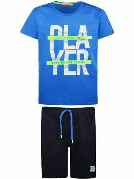 Energiers Kinder-Pyjama Blau