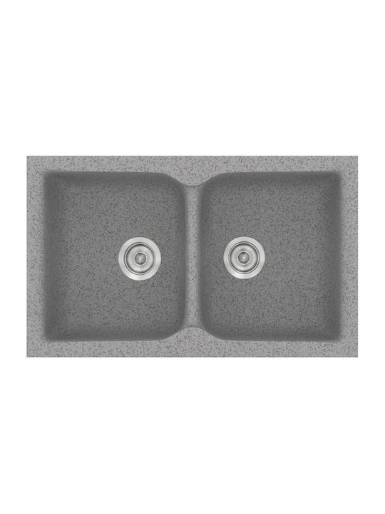 Sanitec Classic Undermount Sink Synthetic Grani...
