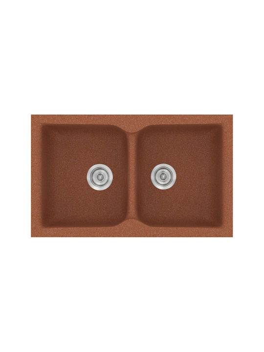 Sanitec Classic Undermount Sink Synthetic Grani...