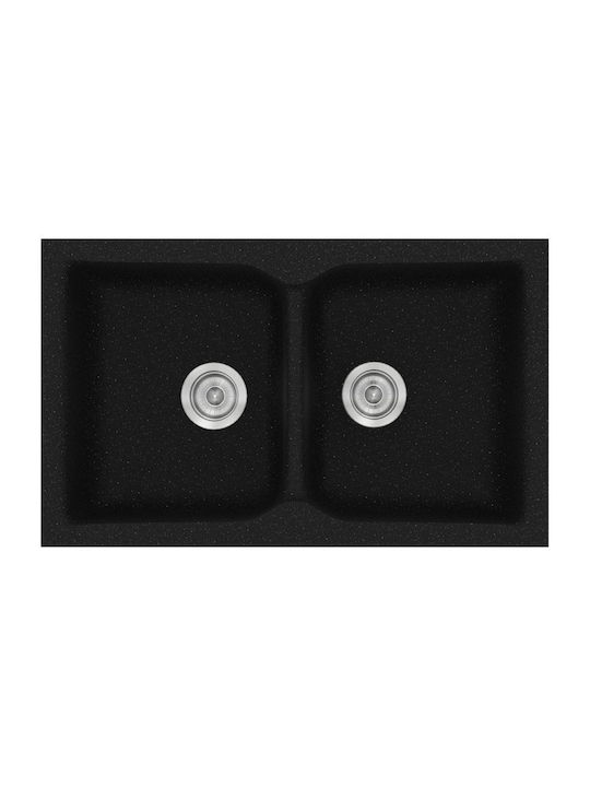 Sanitec Classic Undermount Sink Synthetic Grani...