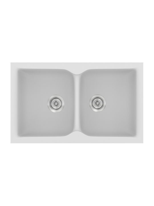 Sanitec Classic Undermount Sink Synthetic Grani...