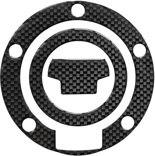 Fuel Tank Stickers Carbon for Yamaha 2000 Black