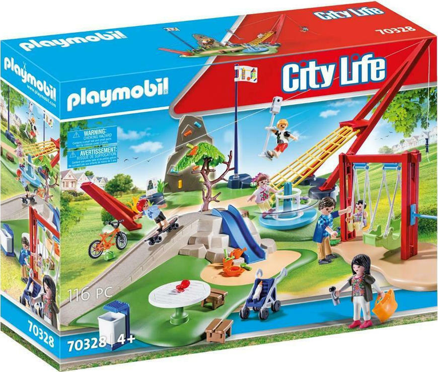Playmobil City Life Club Set Playground για 4+ ετών 70328 