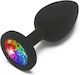 ToyJoy Rainbow Booty Jewel Πρωκτική Σφήνα Small Small 7cm