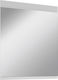 Ravenna Cubix 92 Ορθογώνιος Καθρέπτης Μπάνιου από Μασίφ Ξύλο 80x70cm Λευκός