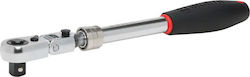 Wurth Телескопичен Ключове Сгъваем Zebra 72 Зъба с Каре 1/2" Дължина 43см.