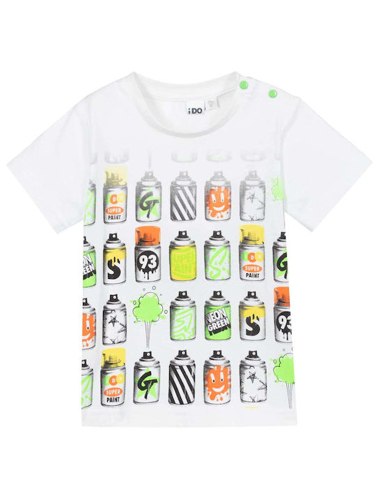 iDO Kids T-shirt White 2682 2682-0113