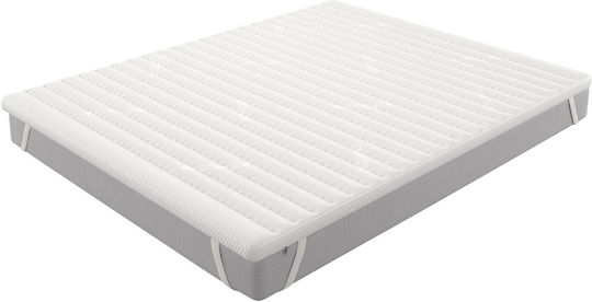Greco Strom Ανώστρωμα Memory Υπέρδιπλο Memory Foam με Αποσπώμενο Κάλυμμα 170x200x7εκ.