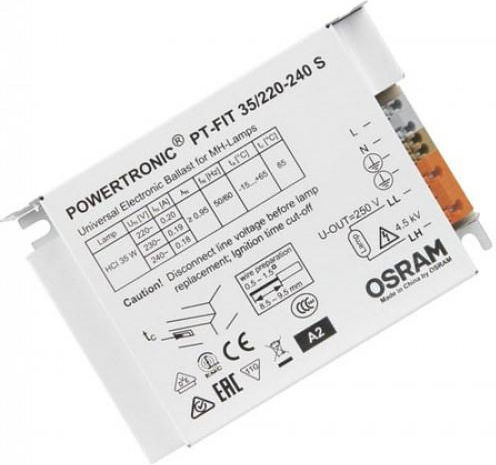 Osram PT-Fit Μετασχηματιστής για Φωτιστικά Ballast Ηλεκτρονικό 35W 386625