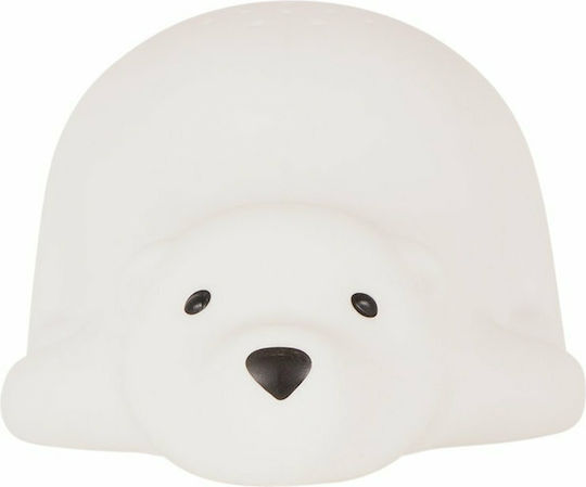 Flow Kids Projector Lamp Bjorn with Star Projection with Color Changes White 20x10x13εκ.