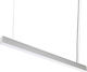 Lucas Commercial Linear LED Ceiling Light 48W Cold White IP20 120cm