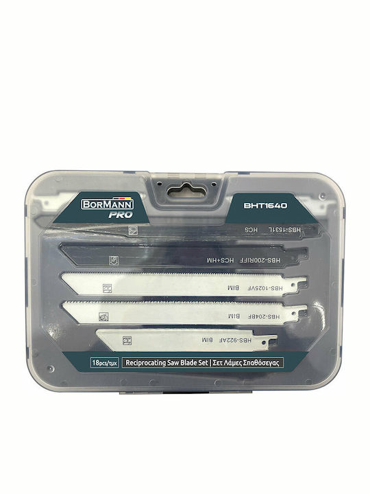 Bormann Pro BHT1640 Λάμες Σπαθοσέγας 18τμχ