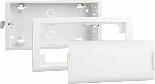 Legrand L31 Поддържаща Рамка за Осветителни Тела Аксесоар за безопасно монтиране във вградена инсталация Бял 661040
