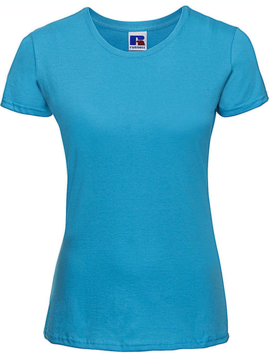 Russell Europe R-155F-0 Women's T-shirt Turquoi...