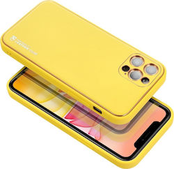 Forcell Leather Back Cover Yellow (Galaxy A32 5G)