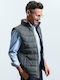 Russell Europe Men's Promotional Sleeveless Blouse In Gray Color